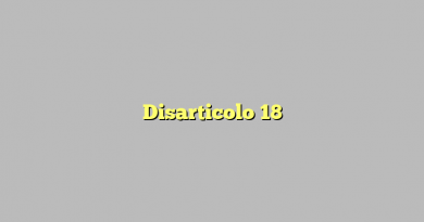 Disarticolo 18