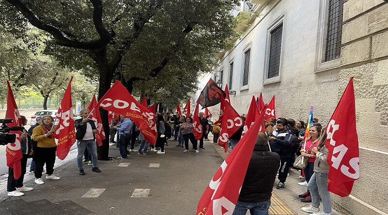 Prefettura di Lecce: sit-in del 16 Aprile 2024 vertenze collaboratori scolastici, Ispe, Sanitàservice e mense ospedali.