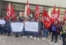 Personale ATA in protesta il 10 Novembre 2022 a Lecce vicino la sede della Regione Puglia