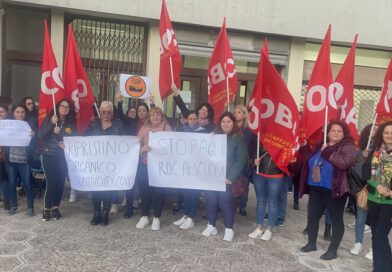 Lecce: 11 settembre 2023 manifestazione personale ATA organico aggiuntivo “Ex Covid”