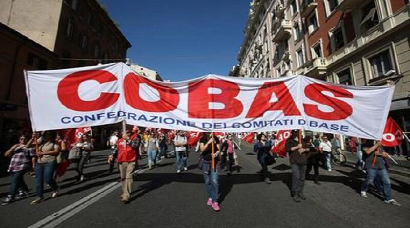 Bari: sciopero generale del 02 dicembre e  vertenze del lavoro