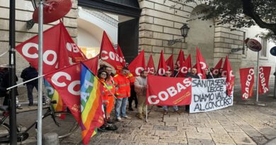 Asl di Lecce: sit-in di protesta Cobas del 20 Marzo a Lecce