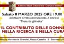 Sternatia 8 marzo 2025 “Il contributo delle donne nella ricerca e nella cura”